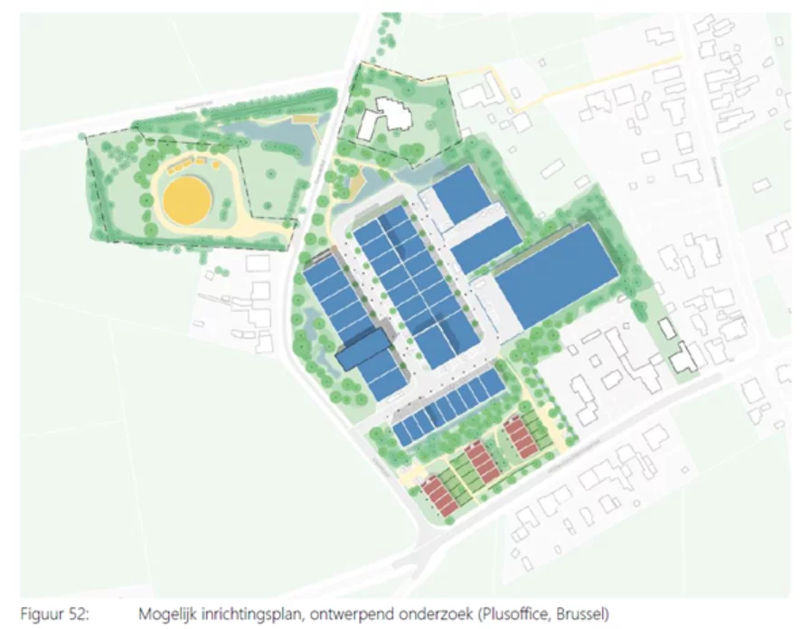 Mogelijk inrichtingsplan